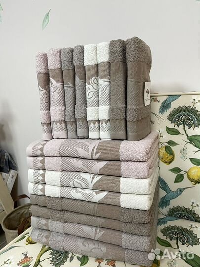 Полотенце банные лицевые