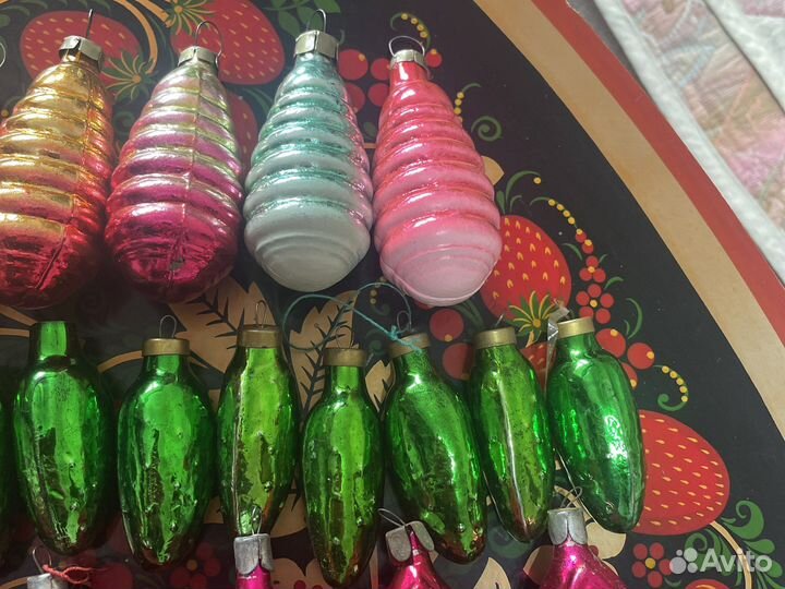 Елочные игрушки СССР