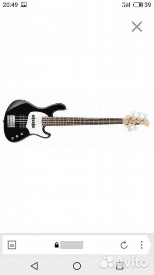 Бас гитара 5 струн Cort GB 35a