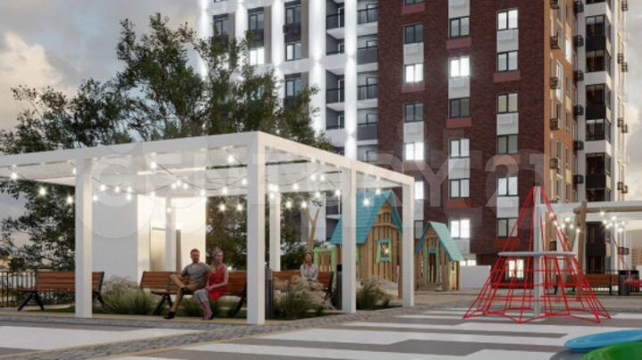 2-к. квартира, 66,6 м², 8/24 эт.