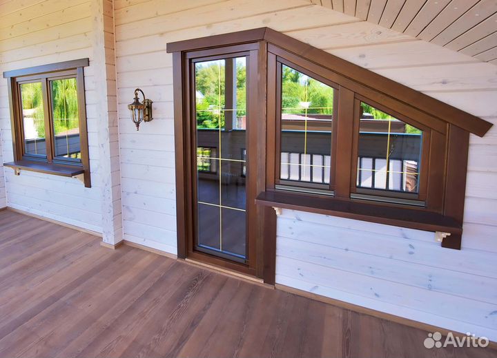 Установка окон в доме