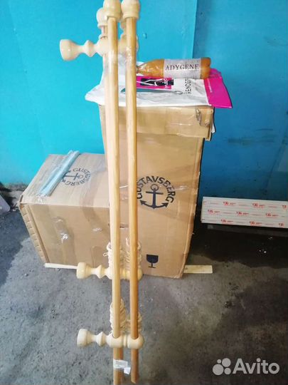 Карниз дерево. Двойной 260 см