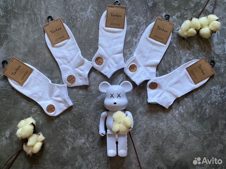 Носки женские белые