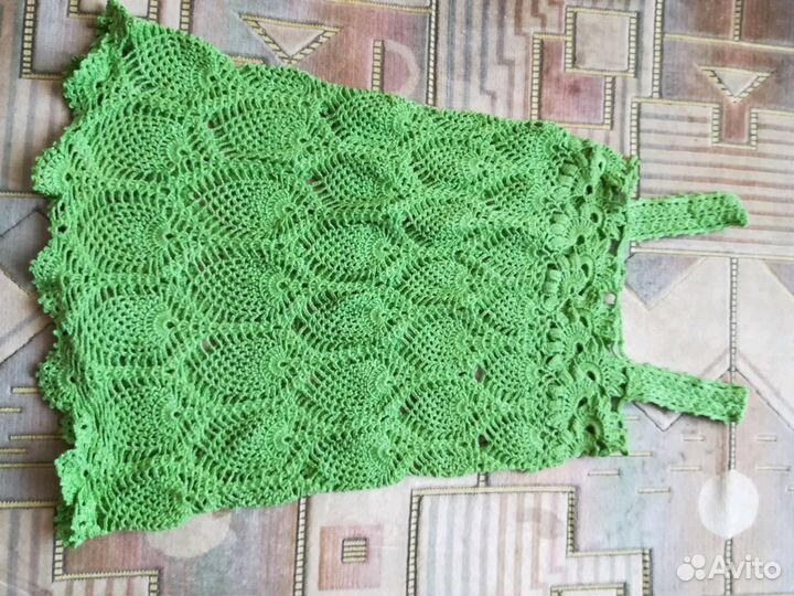 Пляжные сарафаны. Вязание крючком