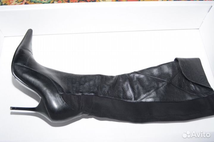 Сапоги из натуральной кожи