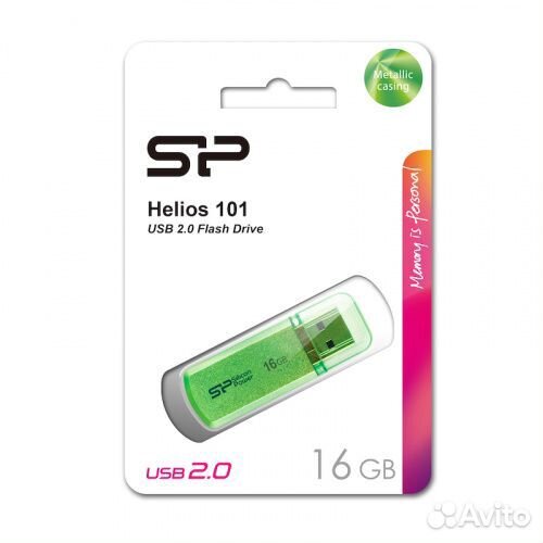 Flash Usb 2.0 Silicon Power Helios 101 на 16GB