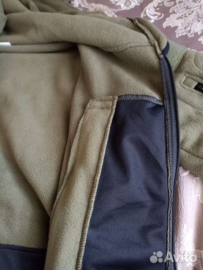 Тактическая кофта флисовая мох, олива, мультикам