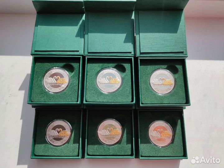 Монеты Республики Казахстан proof like