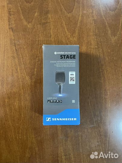 Микрофон Sennheiser e609 silver