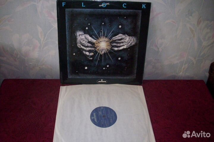 Lp Wishbone Ash 10CC Kossoff Flock Sh Blue