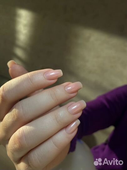 Маникюр с покрытием гель лак