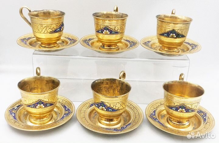 Чайные пара кубачи