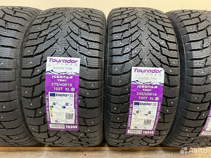 Tourador Ice Star TSW1 245/45 R18 и 275/40 R18 97T