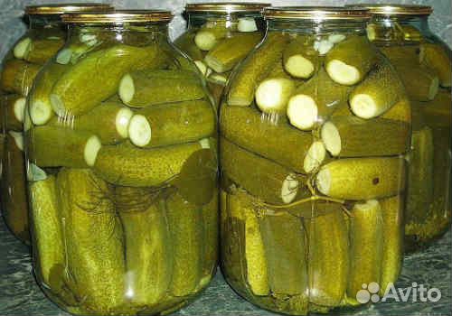 Огурцы соленые