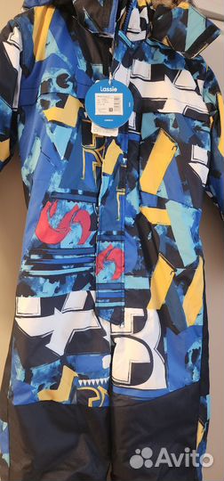 Зимний комбинезон Lassie для мальчика 128 +6 новый