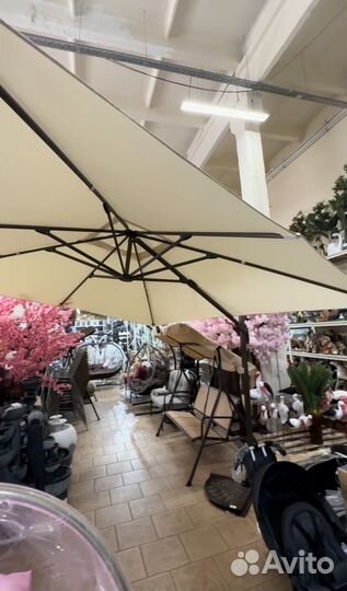 Зонт боковой 3*3м