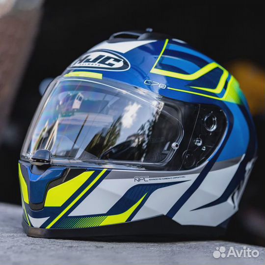 Мотошлем HJC C70 lantic MC3H