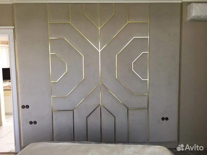 Кровать со Стеновой панелью