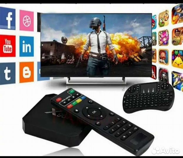 Smart Приставка тв BOX (Обычный тв станет smart TV