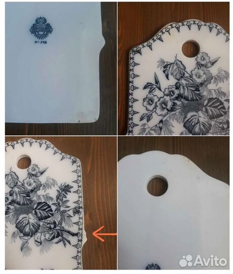 Доски фарфоровые сырные