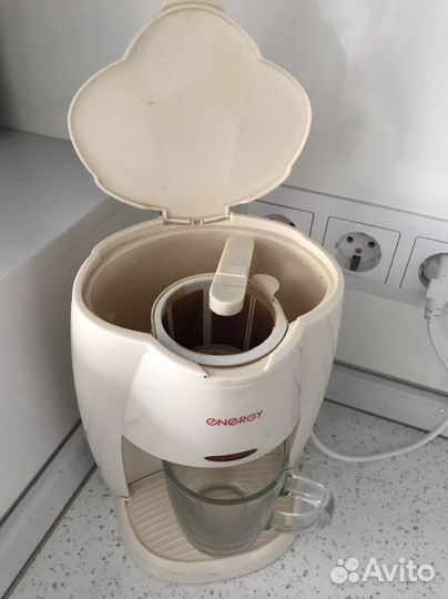 Кофеварка energy EN-601 бежевый