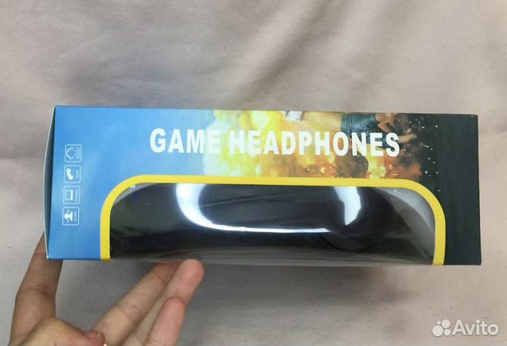 Игровые наушники X33 (разъем под тел.)