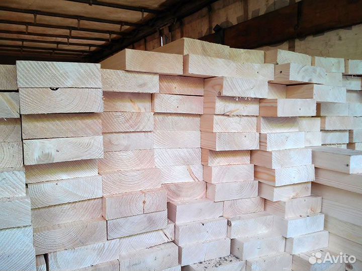 Доска строганная 50x100x6000 сорт 1, сосна