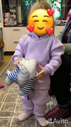 Костюм на флисе детский 86