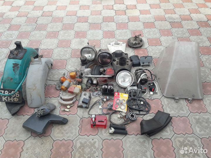 Мото запчасти урал.б/у