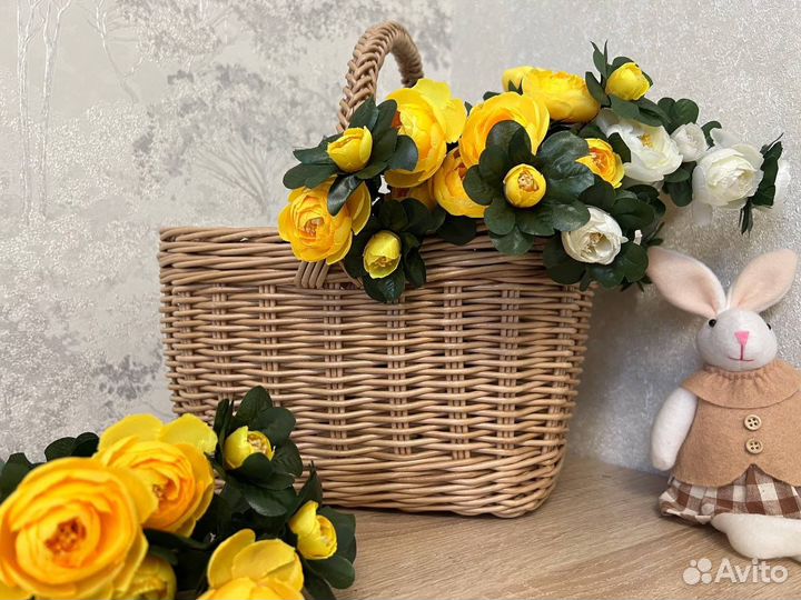 Корзина плетеная, Пасхальная