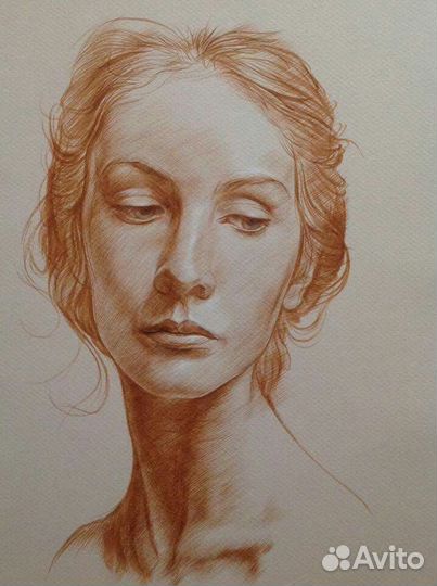 Портрет по фото на заказ ручная роспись