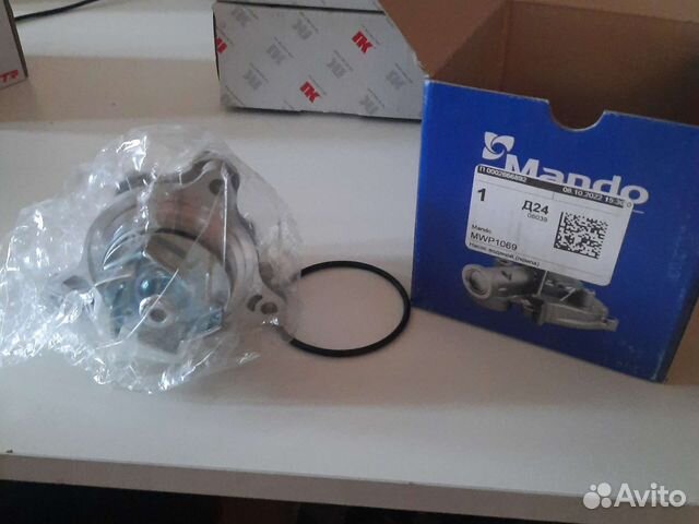 Помпа, насос водяной hyundai solaris