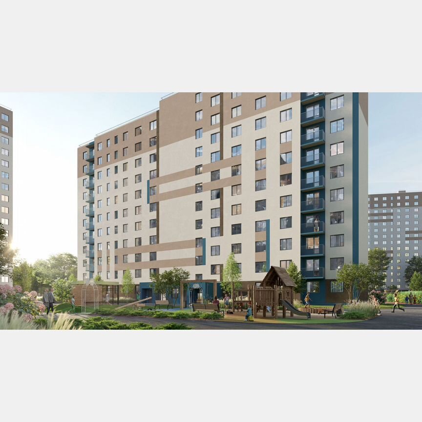 1-к. квартира, 33,7 м², 6/16 эт.