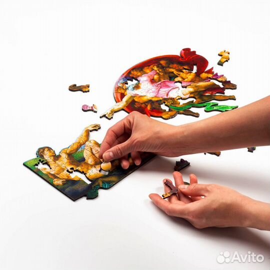 Деревянный пазл 