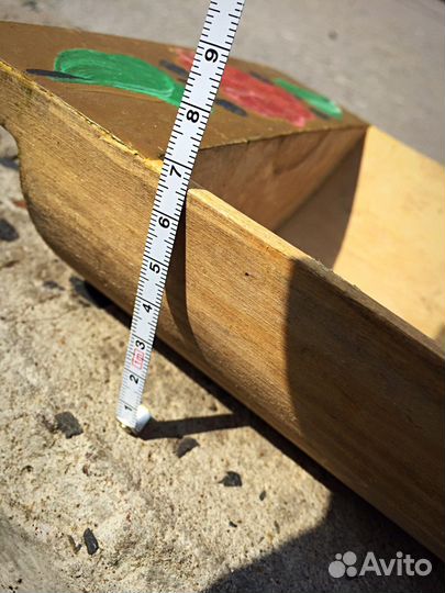 Старинная Шинковка гигант80см корыто сечка