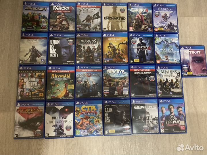Диски на ps4