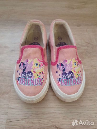 Слипоны для девочки
