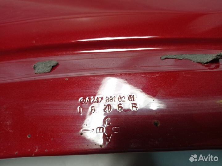 Крыло переднее правое mercedes-benz GLB