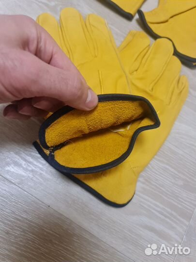 Перчатки кожаные спецодежда