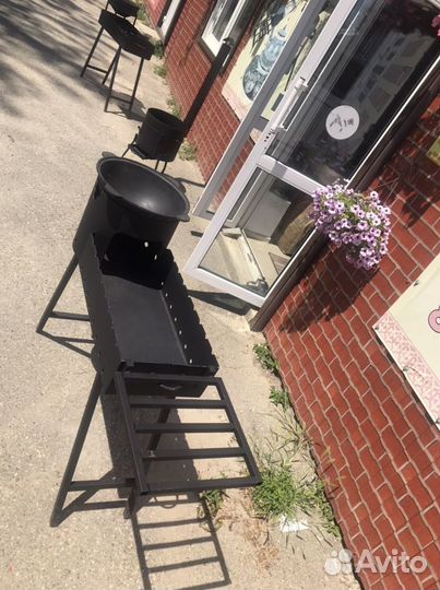 Мангал+Казан+ подказаник+ столик