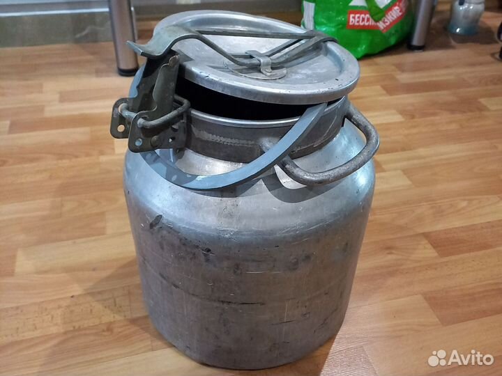 Фляга алюминиевая бу 40л