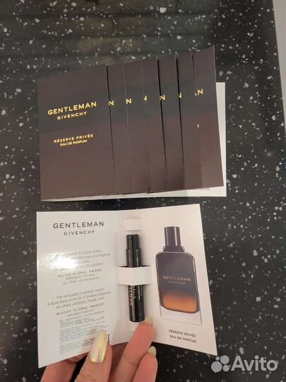 Фирменные пробники семплы мужской парфюм