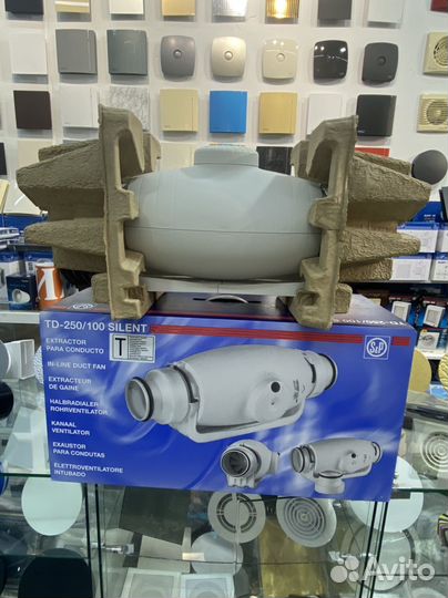 TD 250/100 Silent T вентилятор с таймером