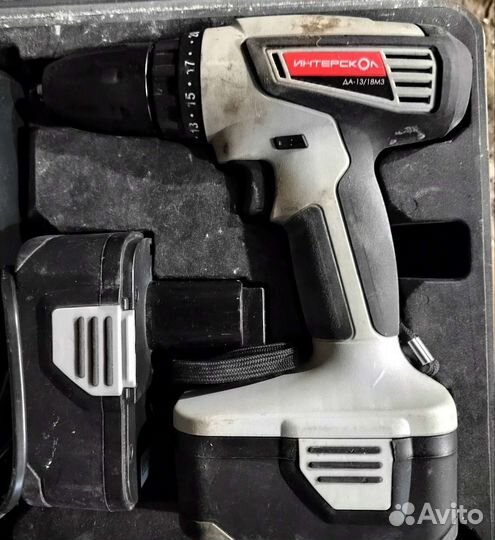 Аккумуляторная дрель шуруповерт