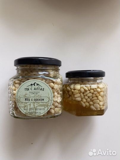 Мед с кедровым орехом