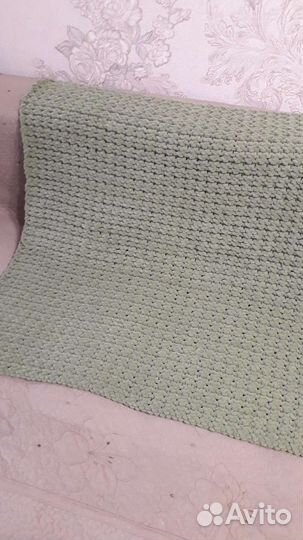 Плед детский вязаный ручная работа