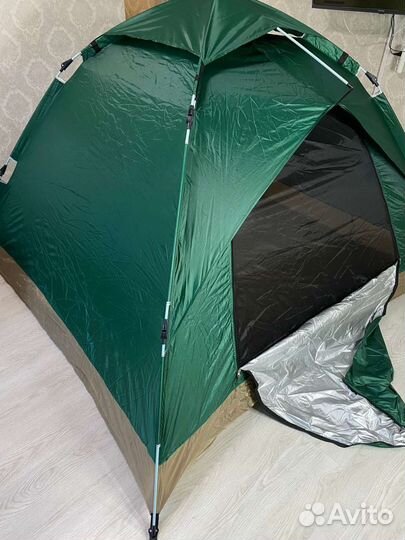 Палатка зонт с защитой от дождя 4 местная