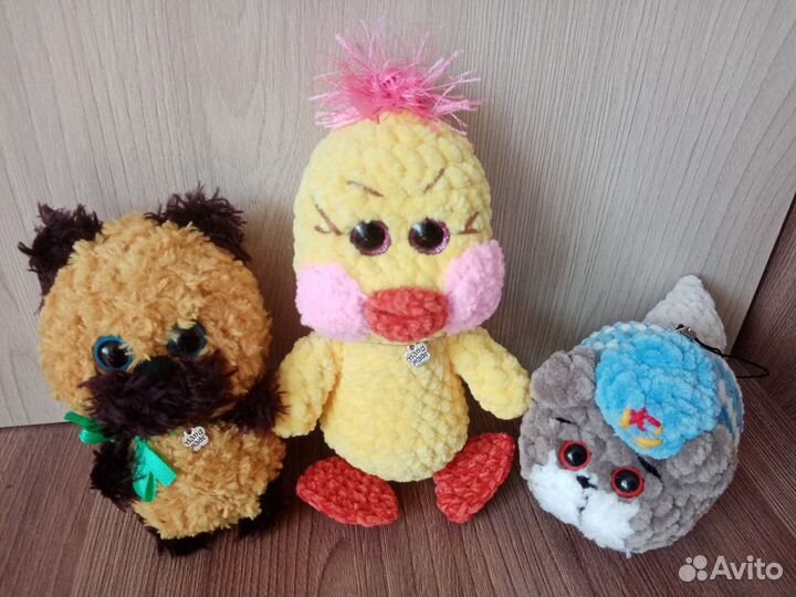 Вязаные игрушки амигуруми