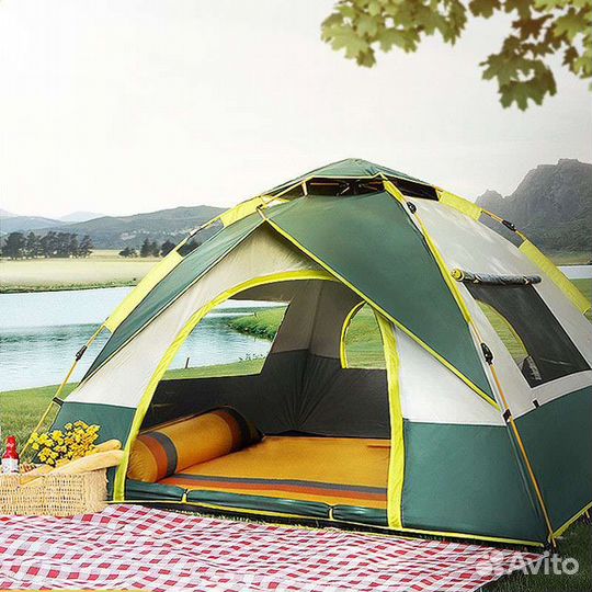 Палатка 4 местная автоматическая