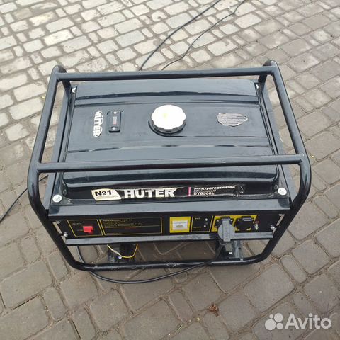 Портативный бензогенератор huter DY6500L